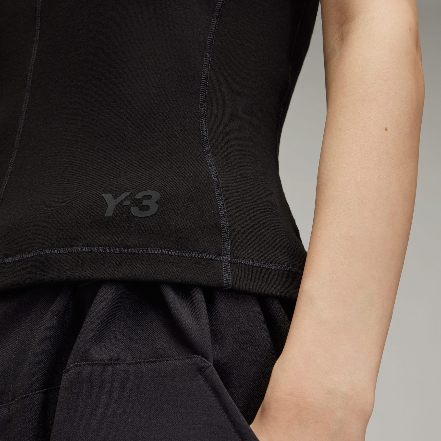 Y-3 W Fitted Tank Top - 7
