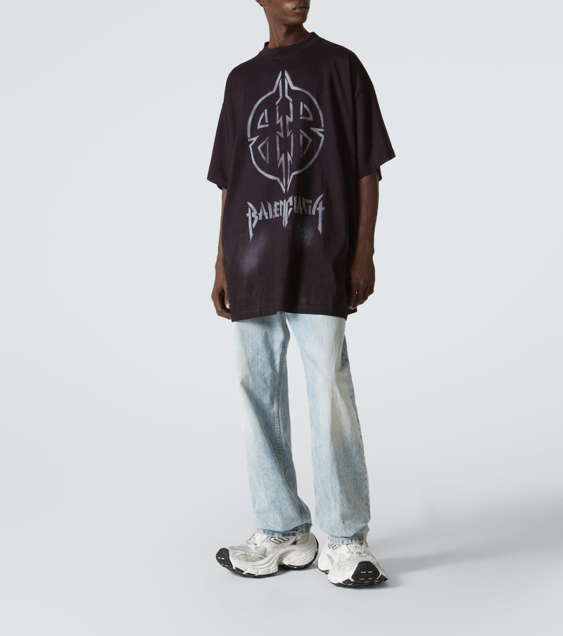 BALENCIAGA Mid-rise straight jeans outlook