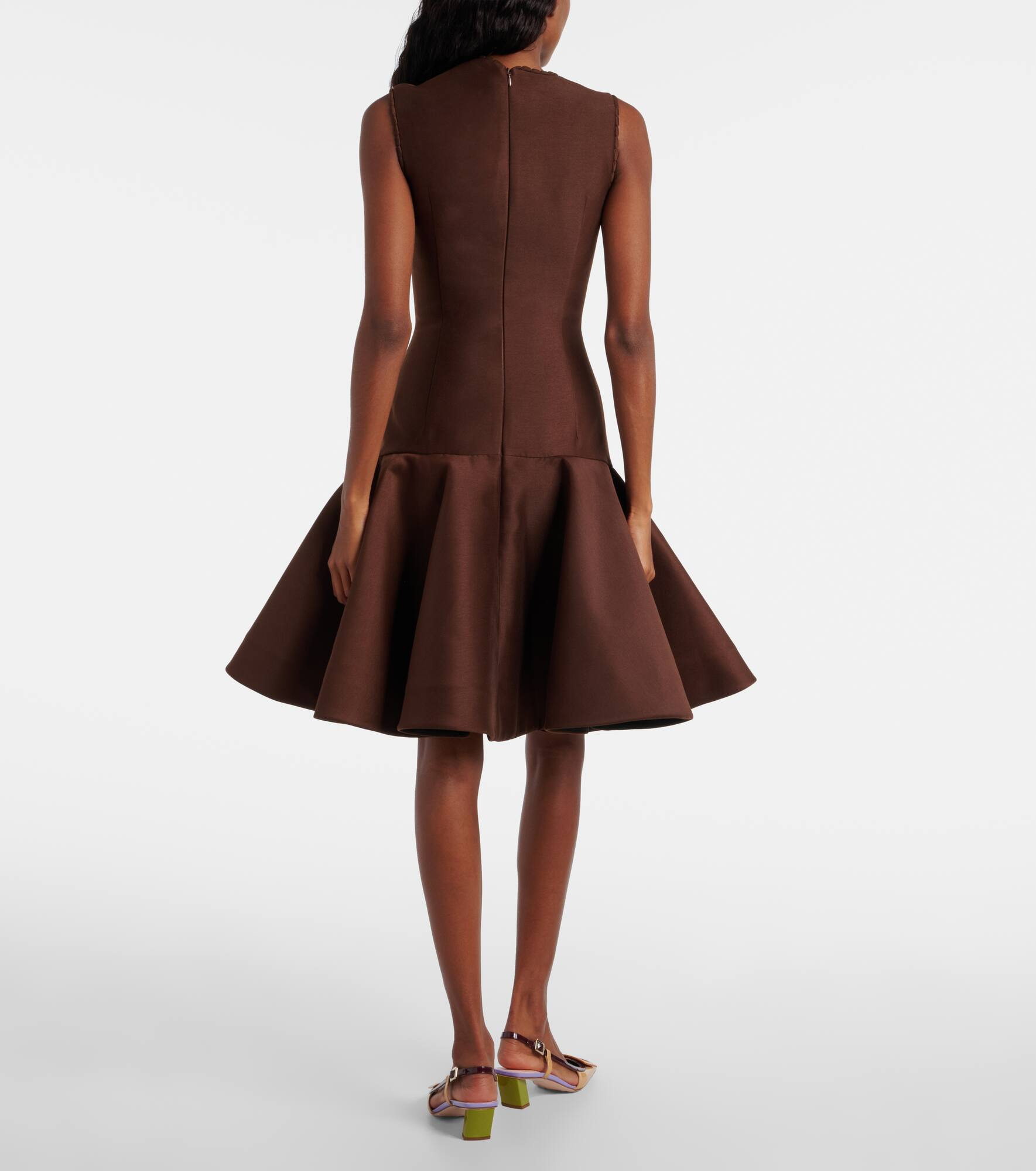 Bow-detail midi dress - 3