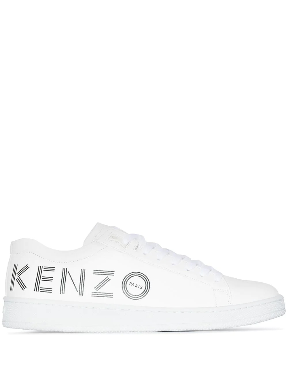 Tennix logo print sneakers - 1