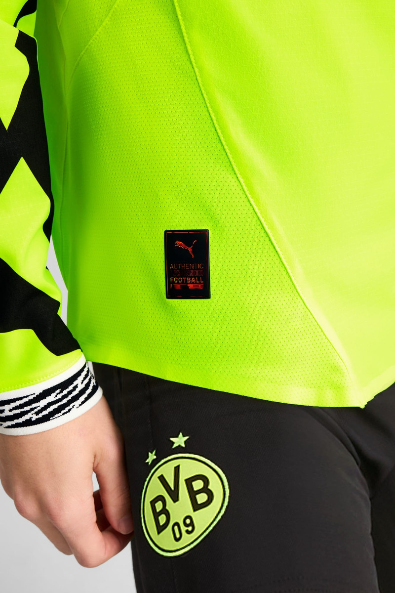 Borussia Dortmund Authentic Long Sleeve 특별 남성 저지 7
