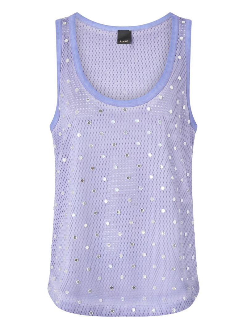 embellished mesh tank top 1