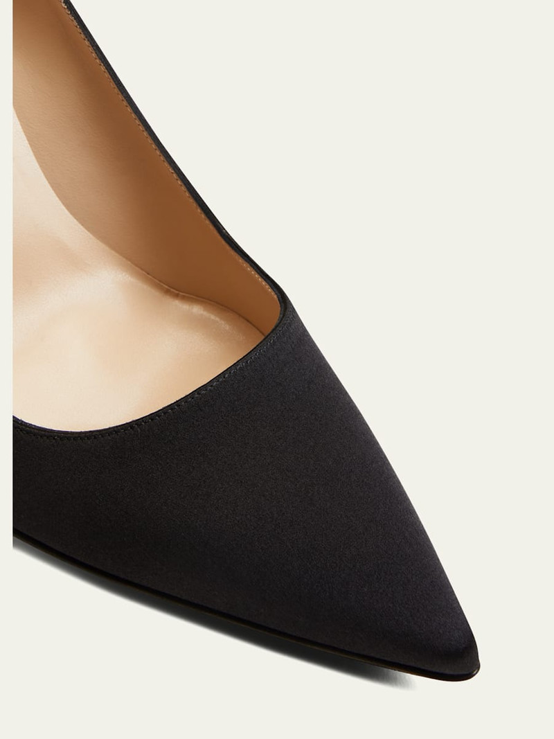 BB 90mm Satin Pumps 5