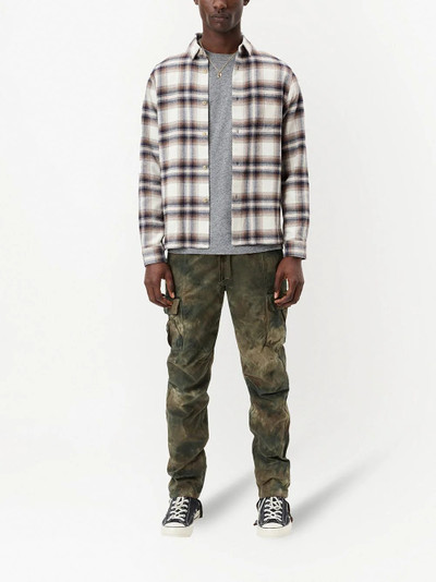 John Elliott camouflage tie-dye cargo pants outlook