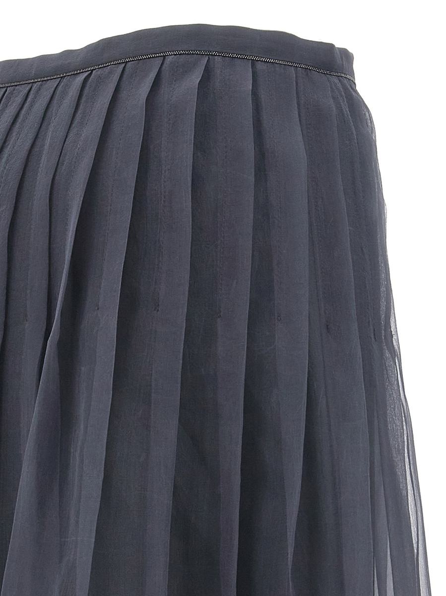 Brunello Cucinelli BRUNELLO CUCINELLI TULLE SKIRT - 4