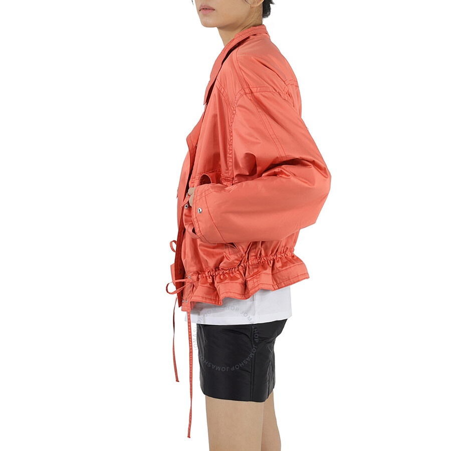 Isabel Marant Ladies Papaya Cotton Fadili Oversized Parka - 4