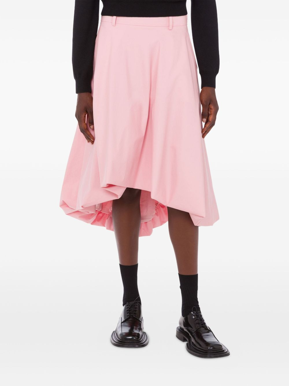 ruffled asymmetric skirt - 3