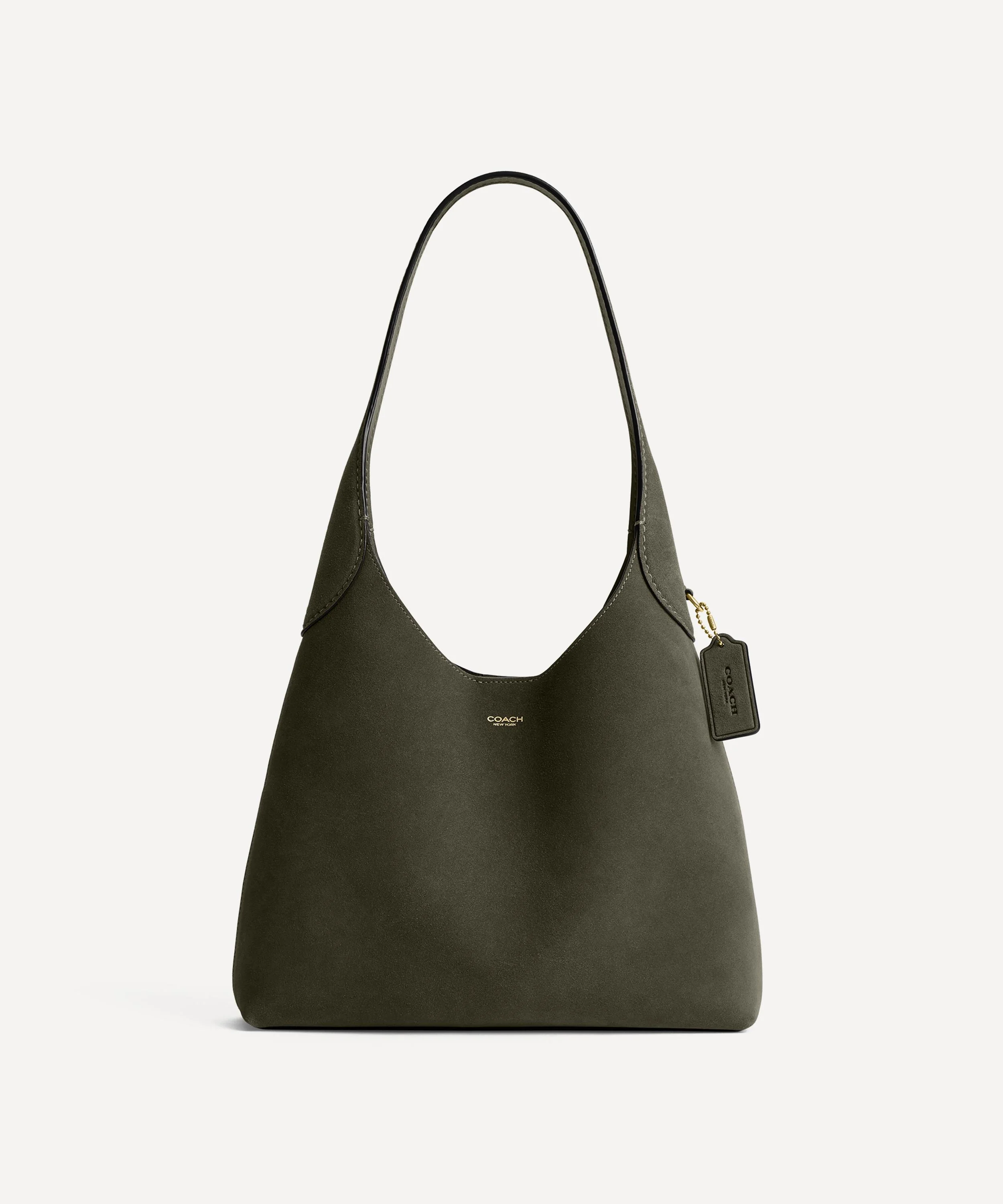 Brooklyn Suede Shoulder Bag 28 - 1