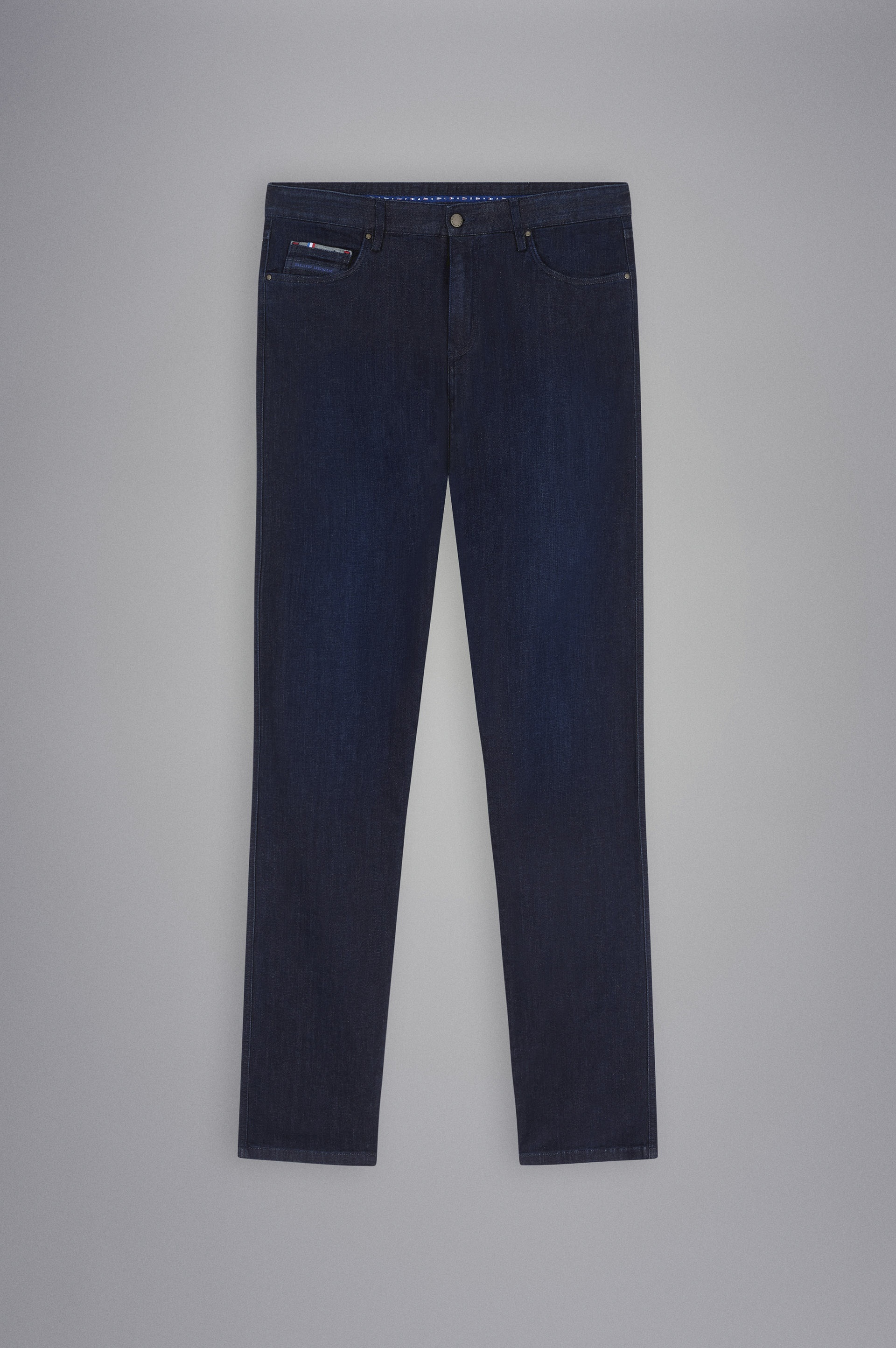 STRETCH COTTON DENIM JEANS - 1