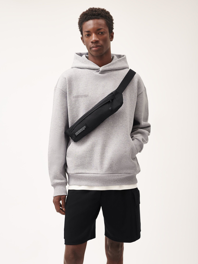 PANGAIA Mens DNA Hoodie - Grey Marl outlook