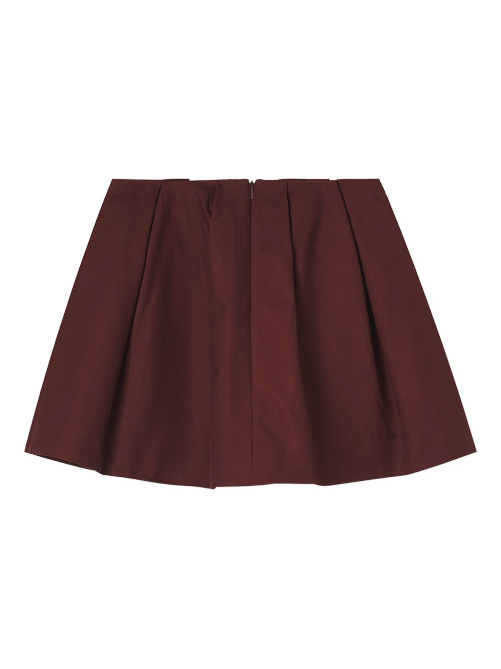 cotton mini pleated skirt - 2