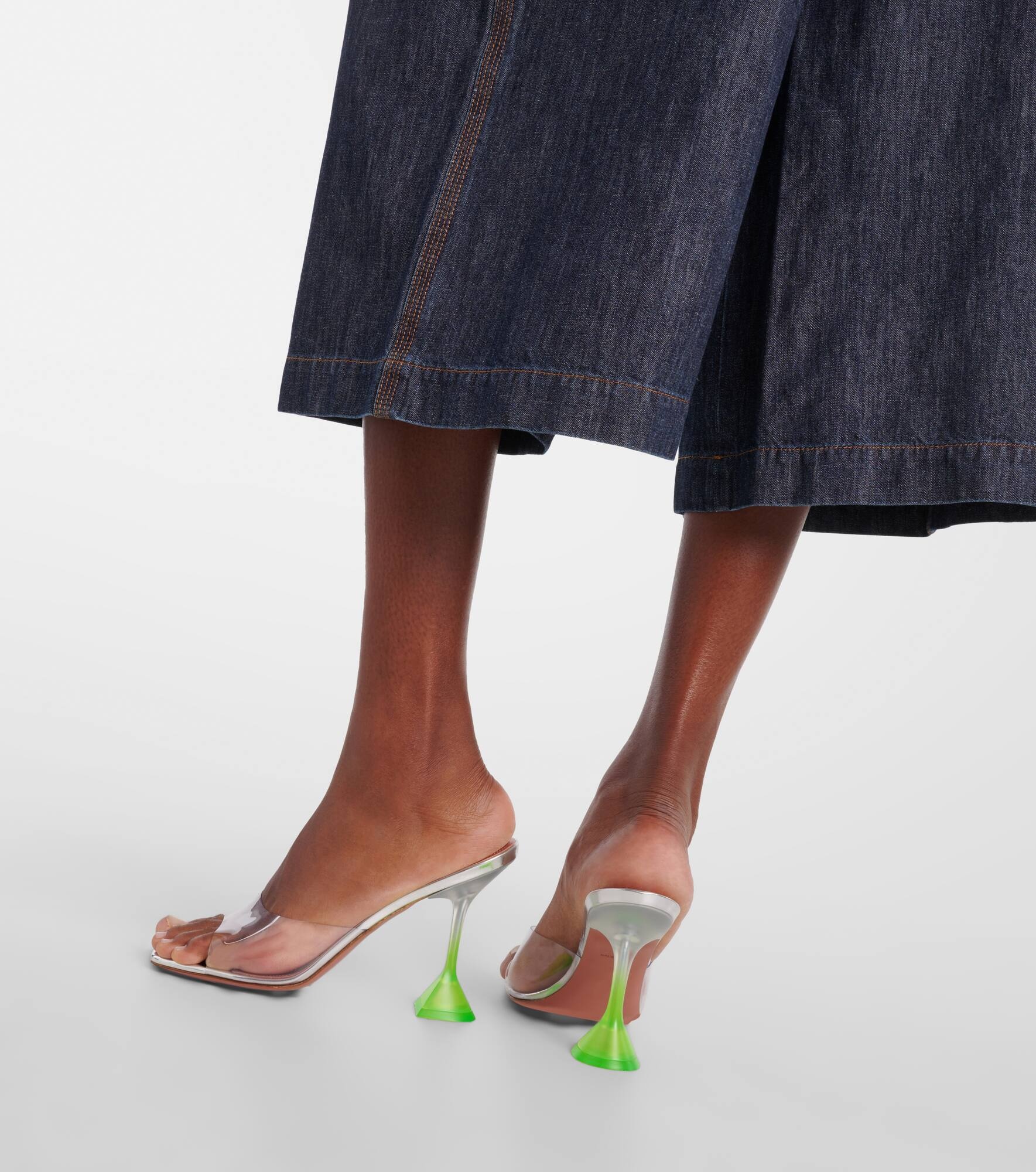 Lupita 95 PVC mules - 7