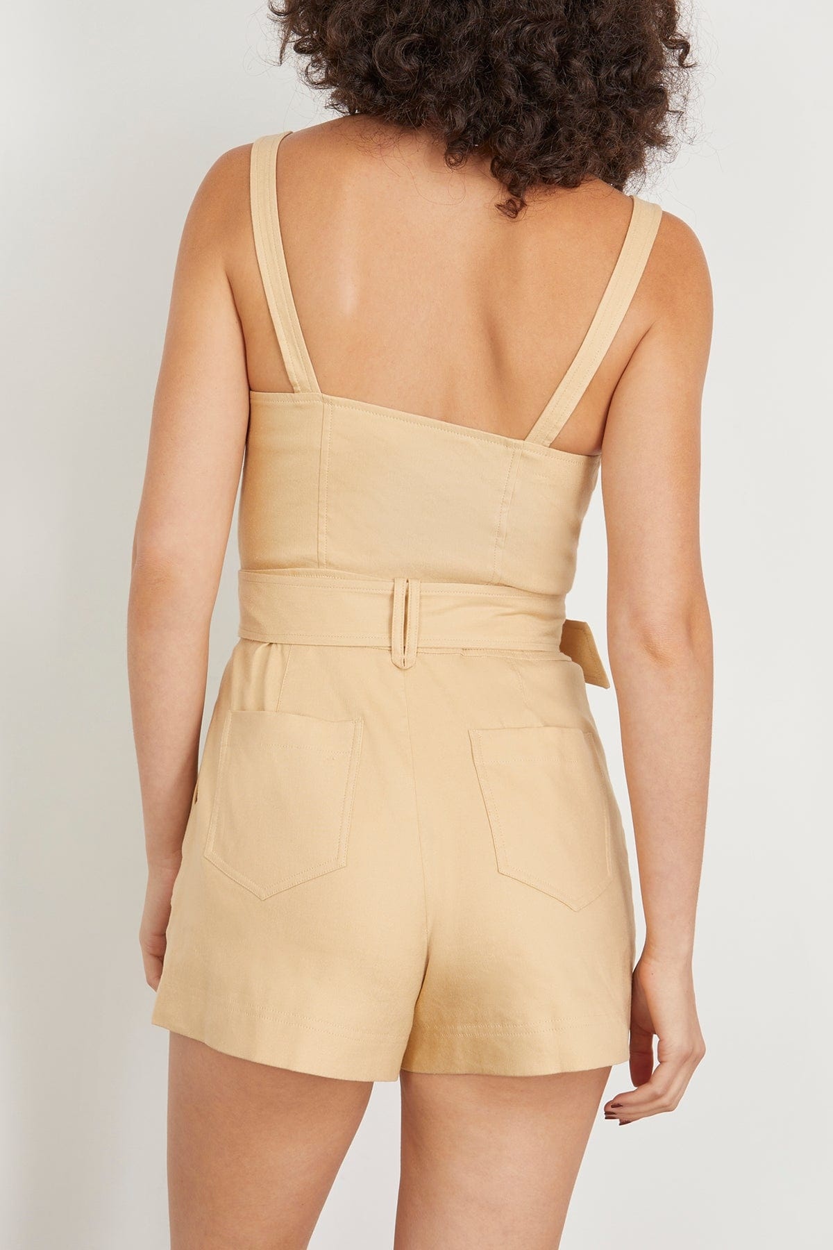 Kai Bustier Romper in Natural - 4