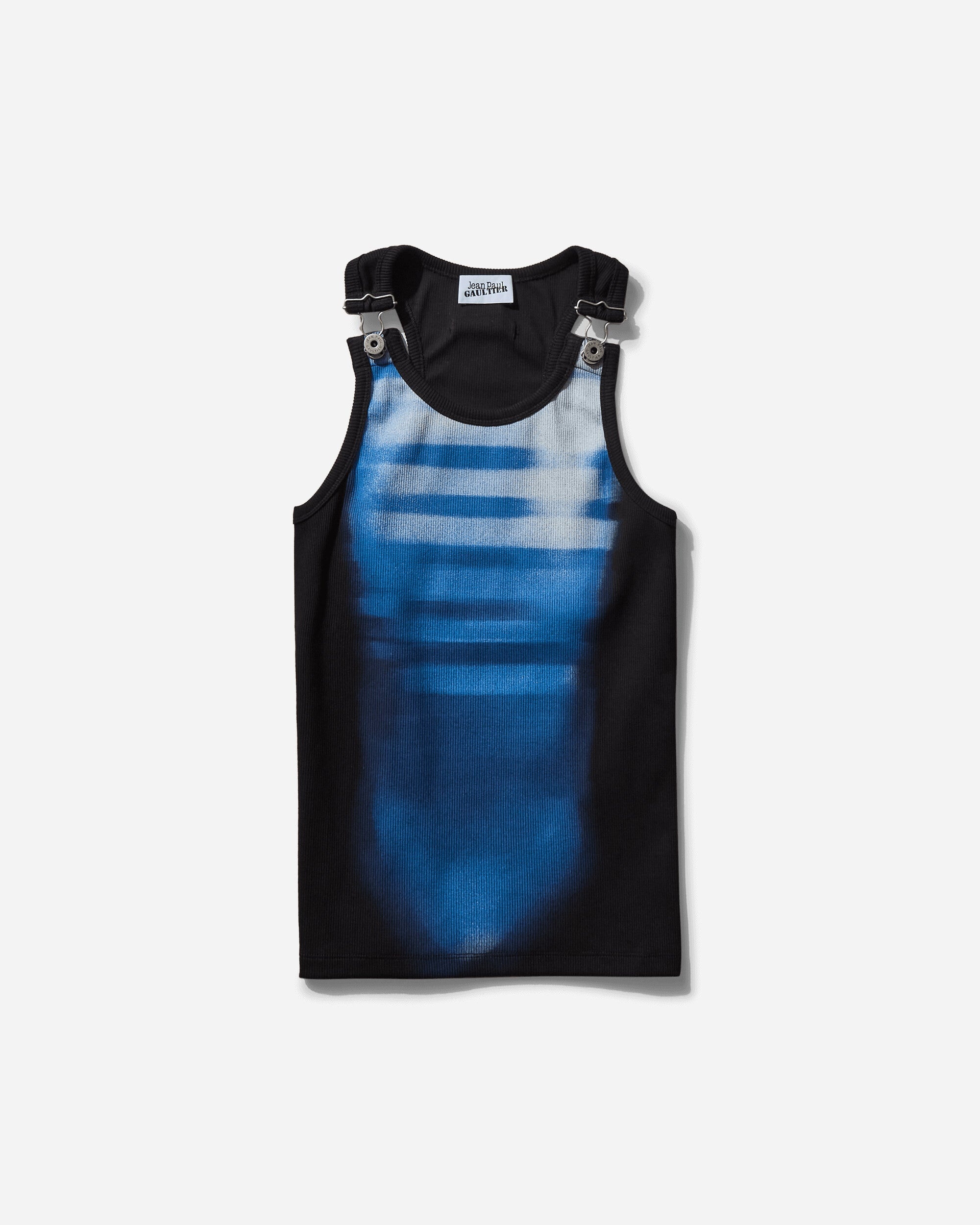 Women's “Le Male” Tank Top Black / Blue - 1