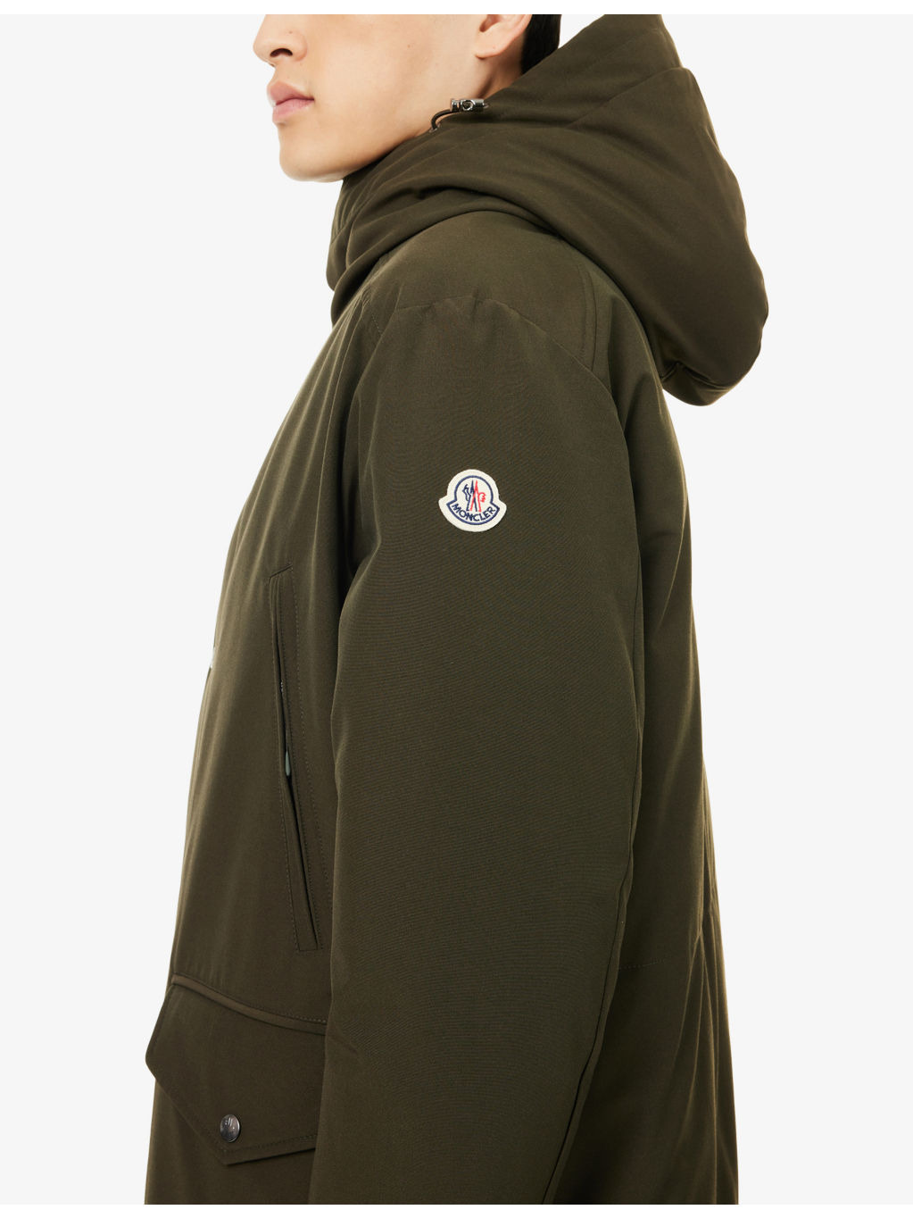 Livradois Logo-Patch Down Parka Jacket - 5