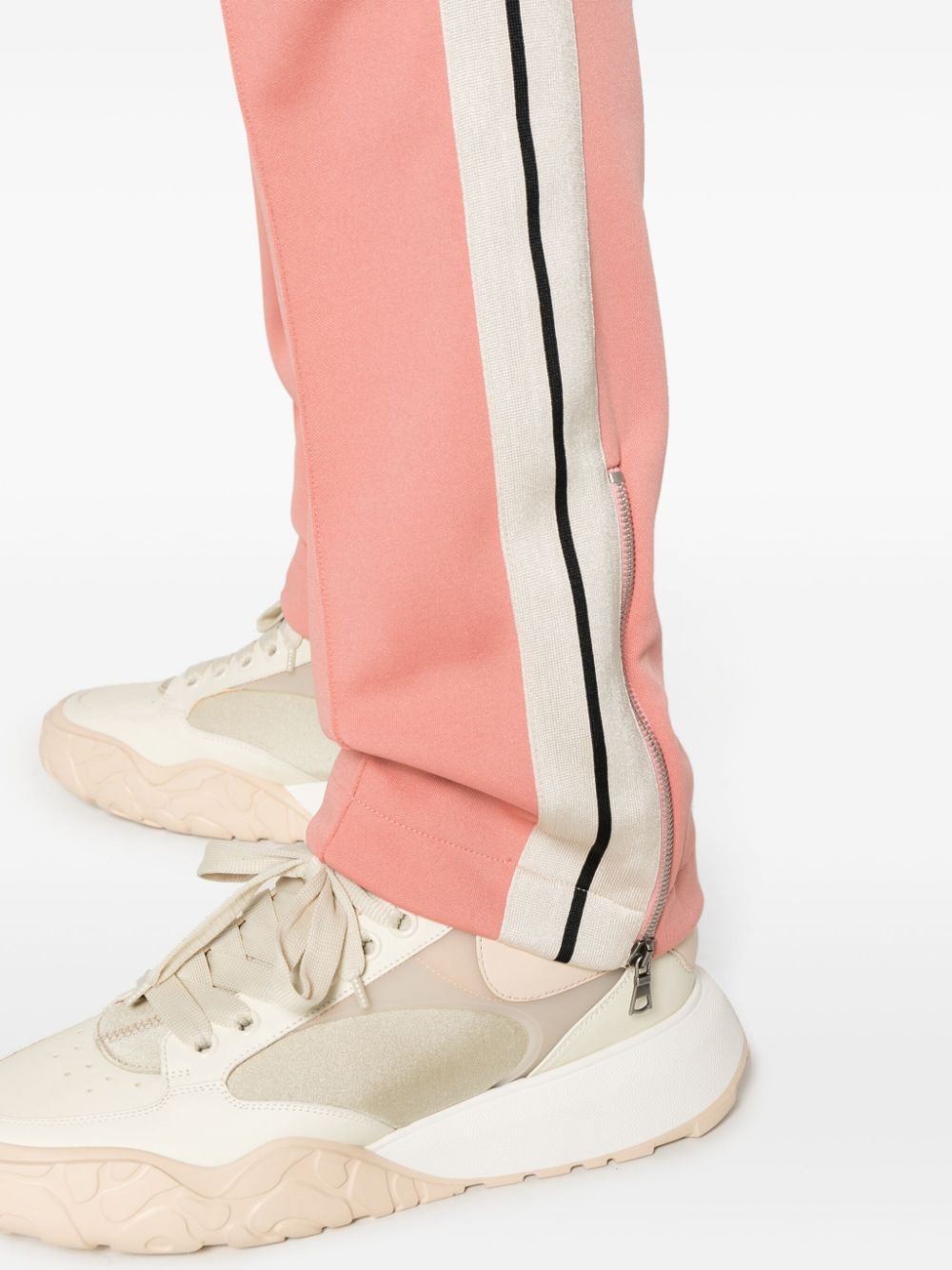 logo-embroidered track pants - 5