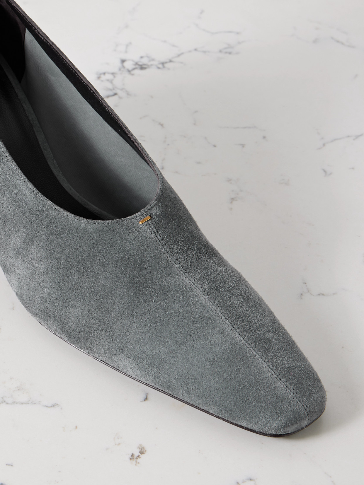 Cecilia Suede Pumps - 4