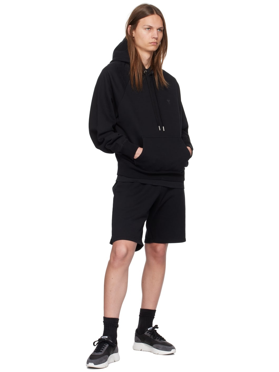 Black Ami de Coeur Hoodie - 4