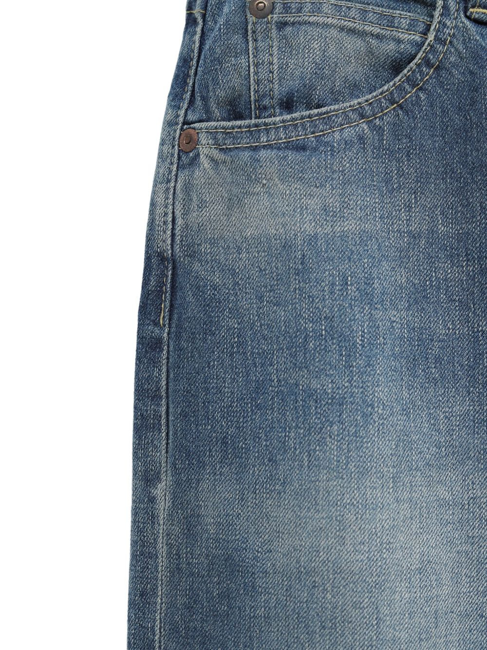 high-rise wide-leg jeans - 3