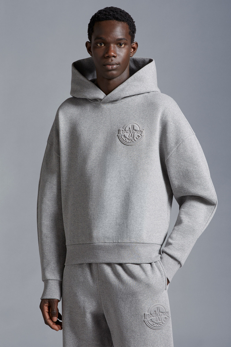 Moncler Logo Patch Hoodie outlook