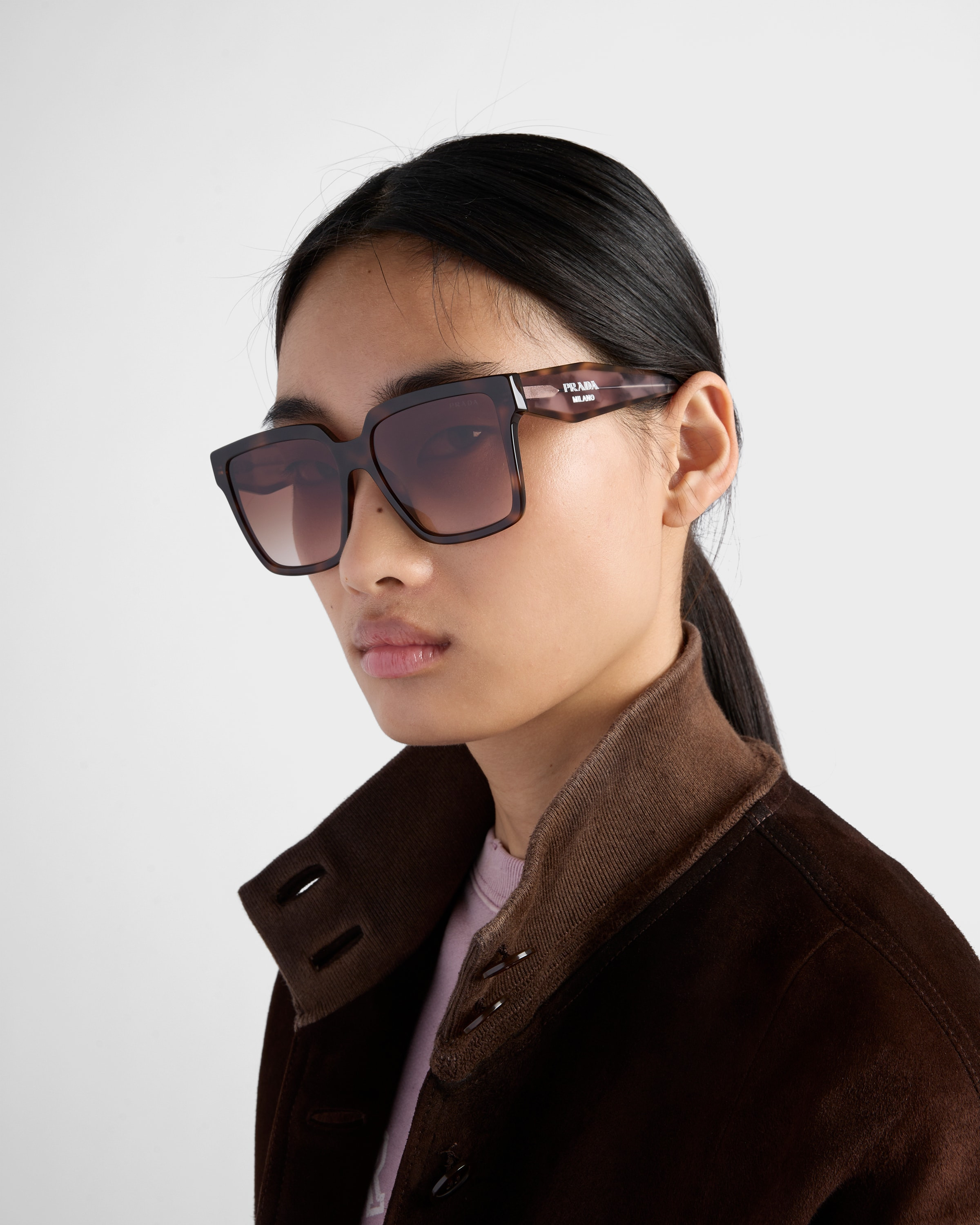 Sunglasses with Prada logo - 6