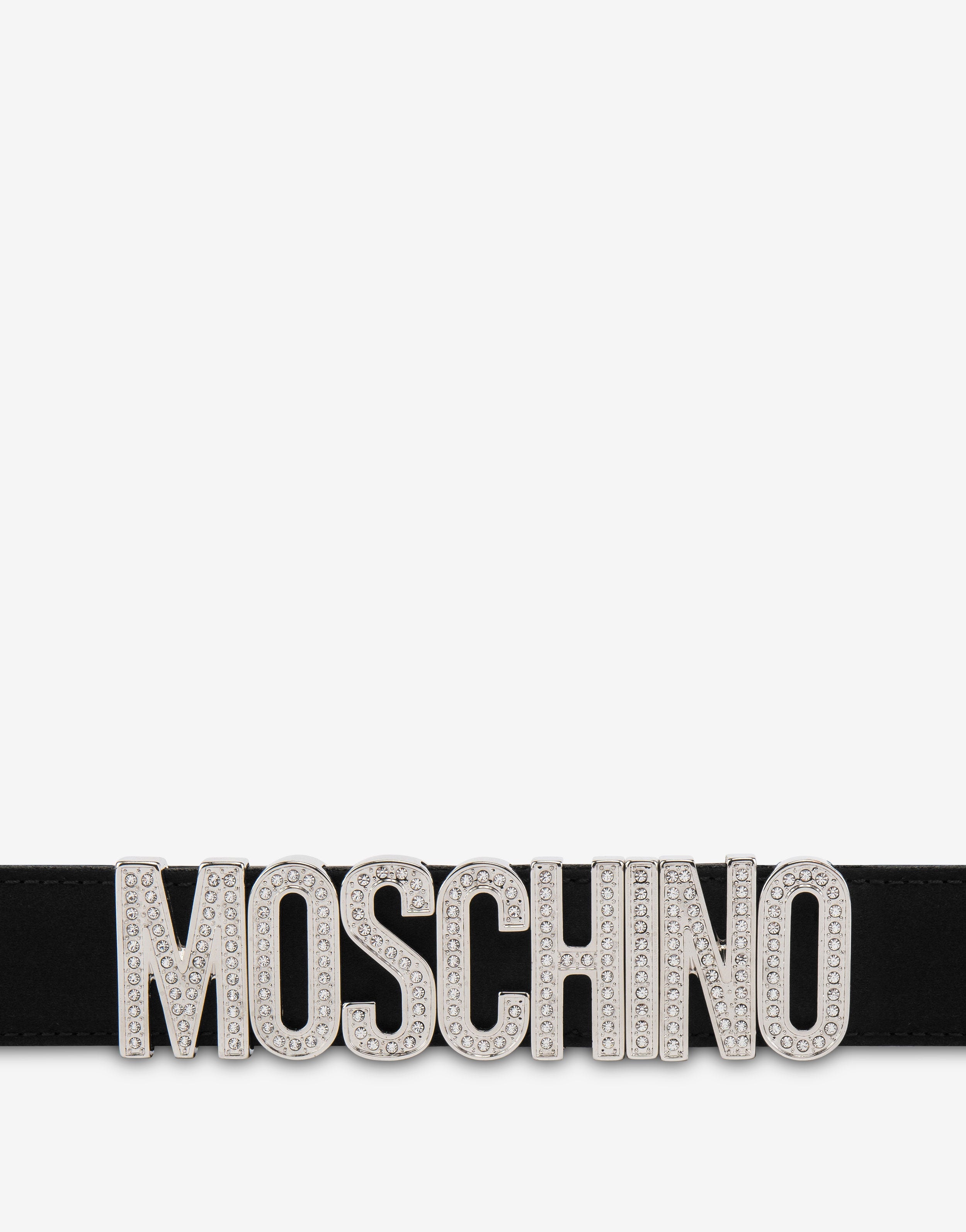 LETTERING LOGO BELT WITH RHINESTONES - 2