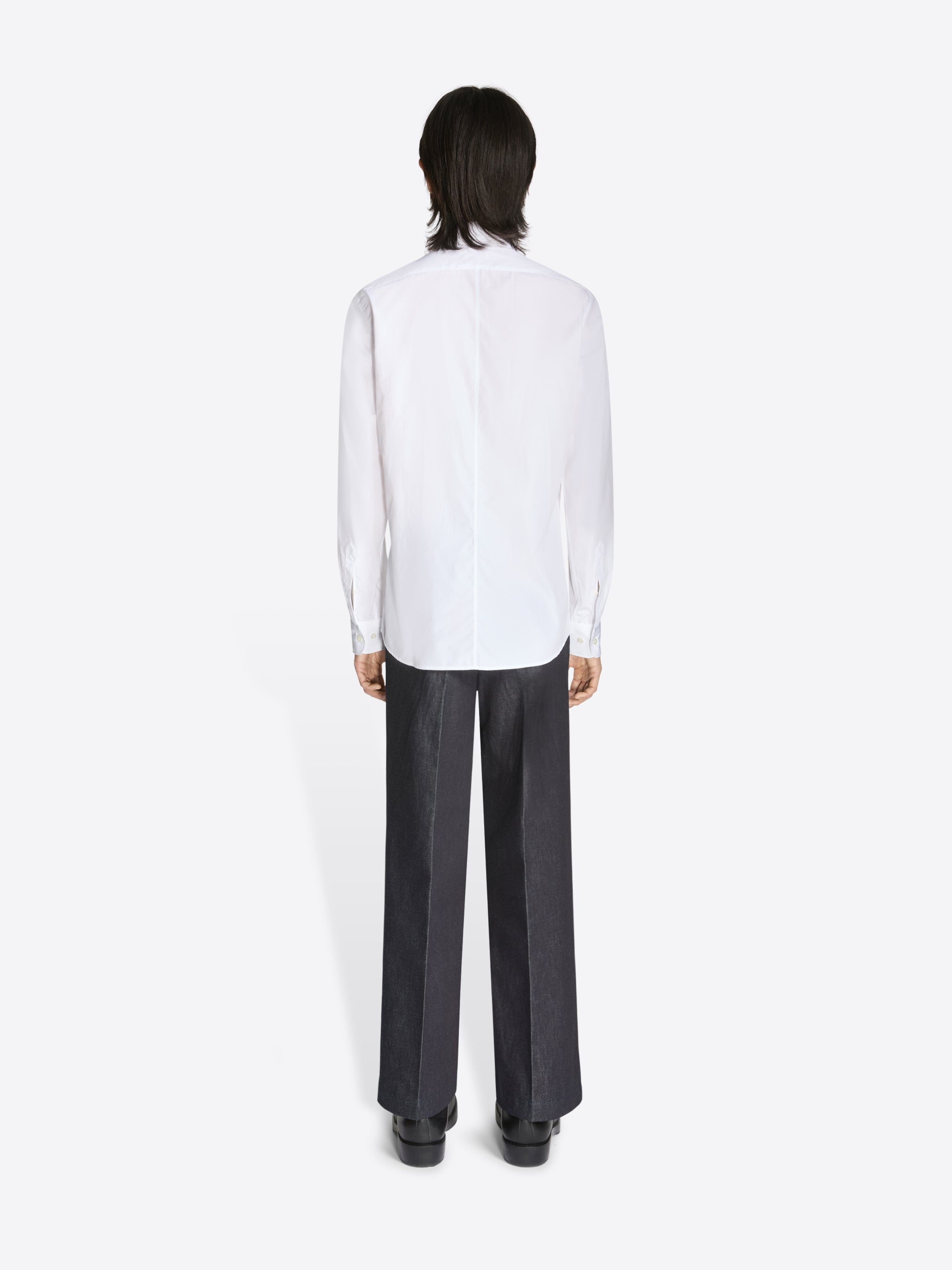 FITTED COTTON SHIRT - 4