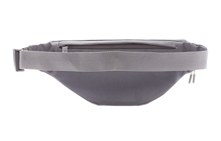 Air Jordan Unisex Polyester Crossbody Printing Logo Zipper Belt Bag Grey DV1870-056 - 2