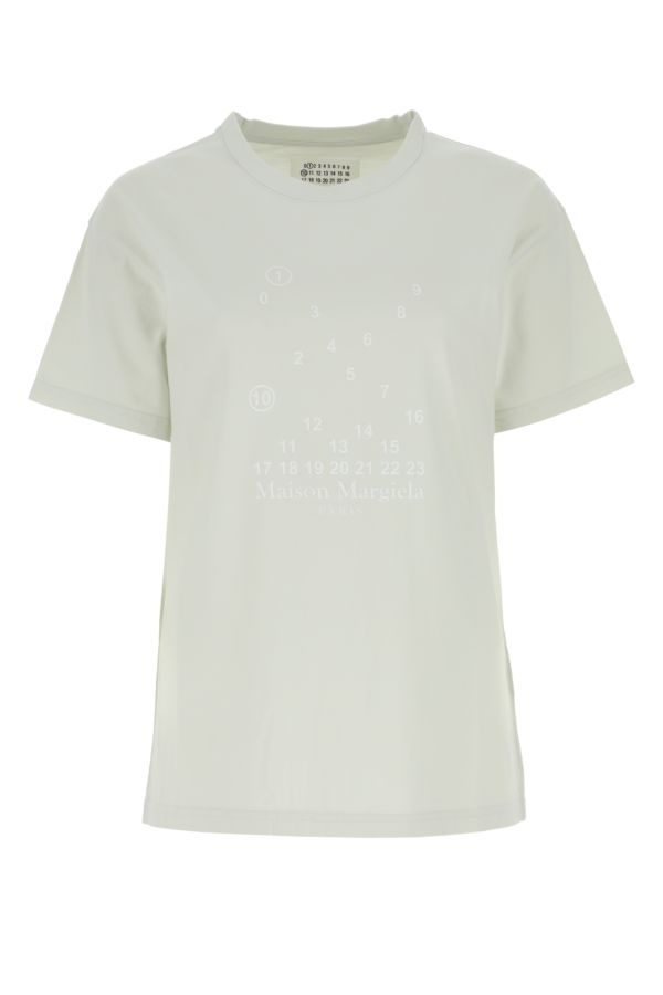 MAISON MARGIELA Chalk Cotton T-Shirt - 1