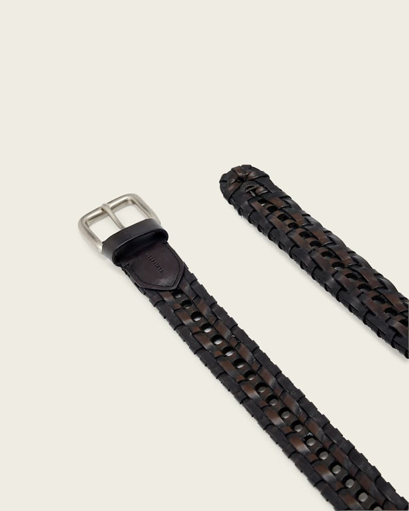 MAC WOVEN LEATHER BELT 3