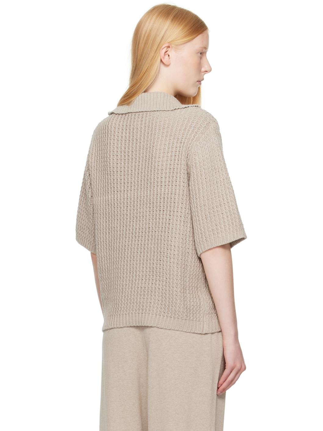Taupe Rack Polo - 3