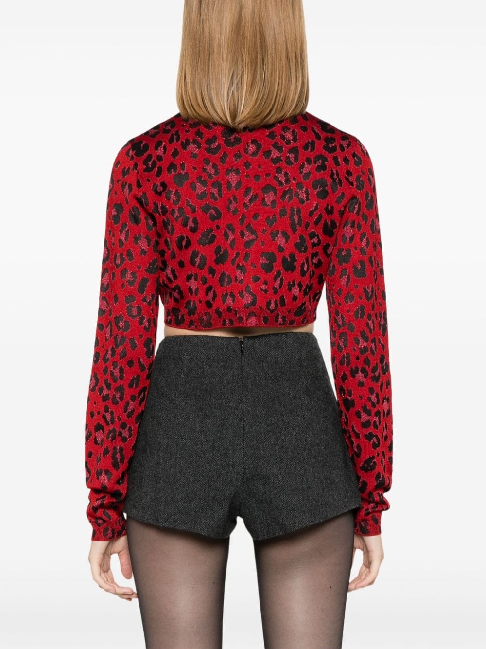cropped cardigan - 4