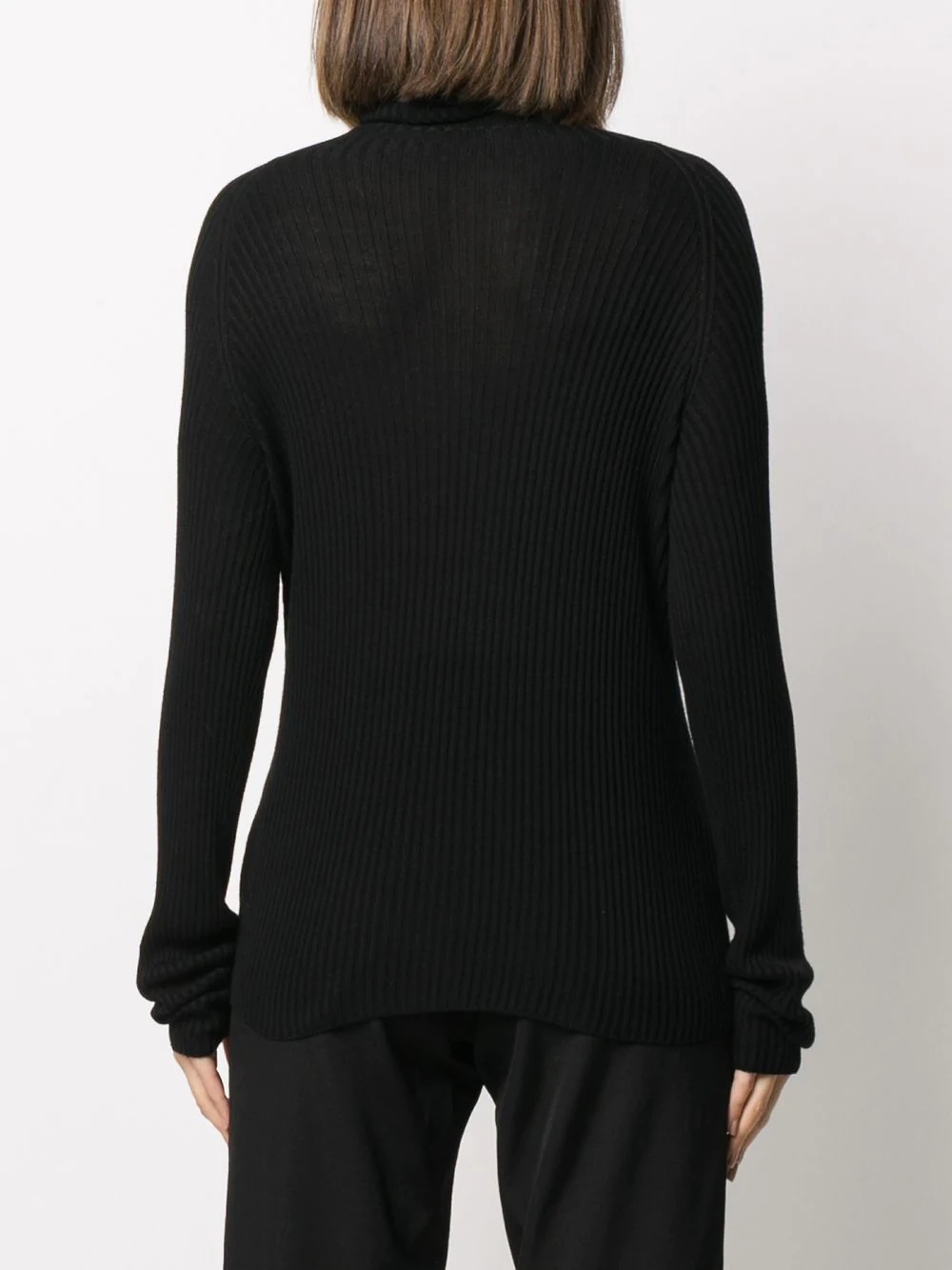 high neck knitted jumper - 4