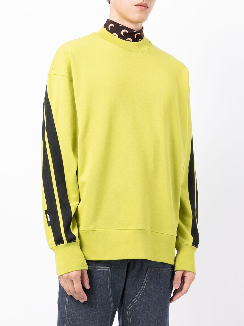 sleeve stripe sweatshirt - 3