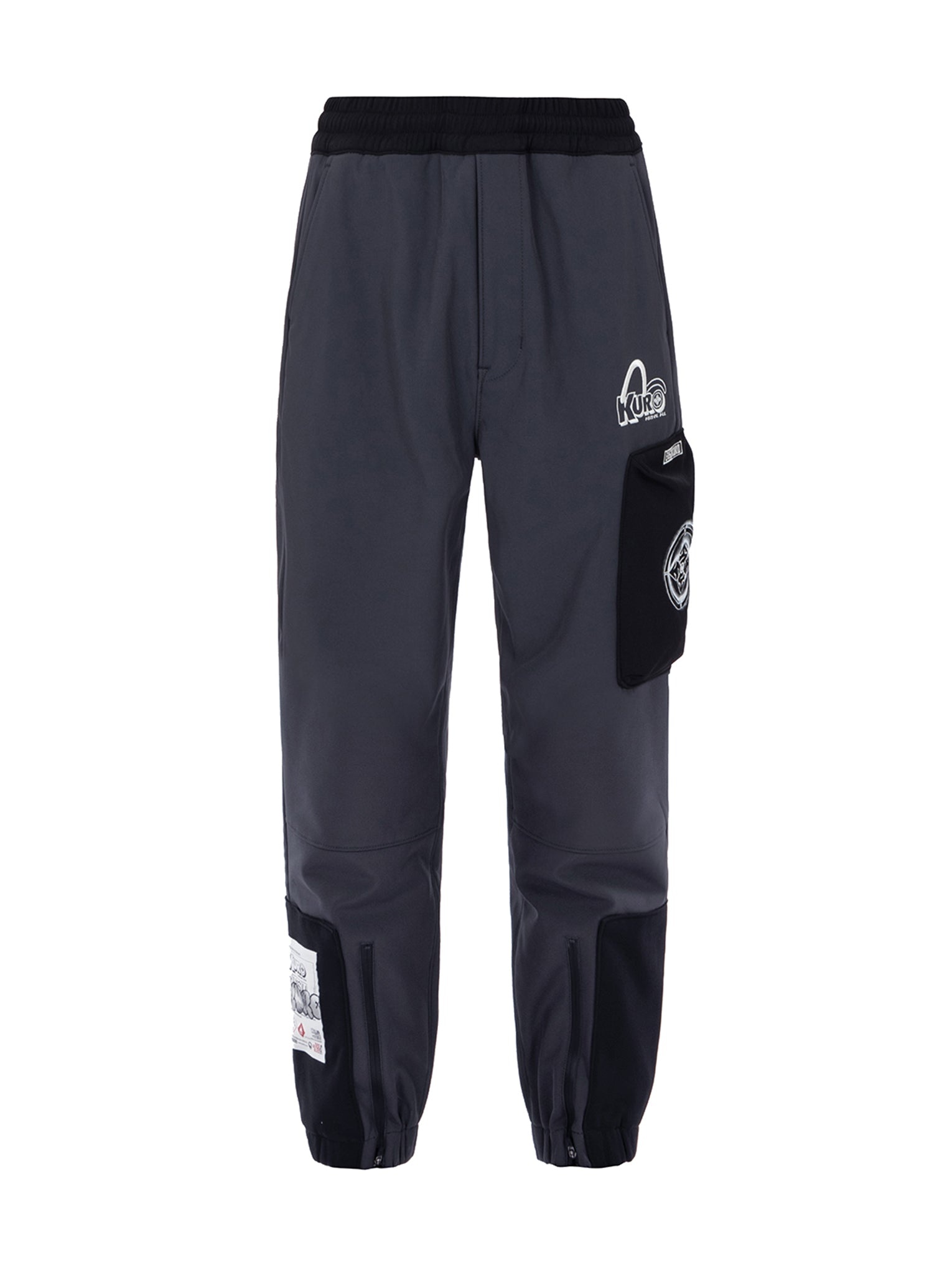 Contrasted Panel Joggers - 12