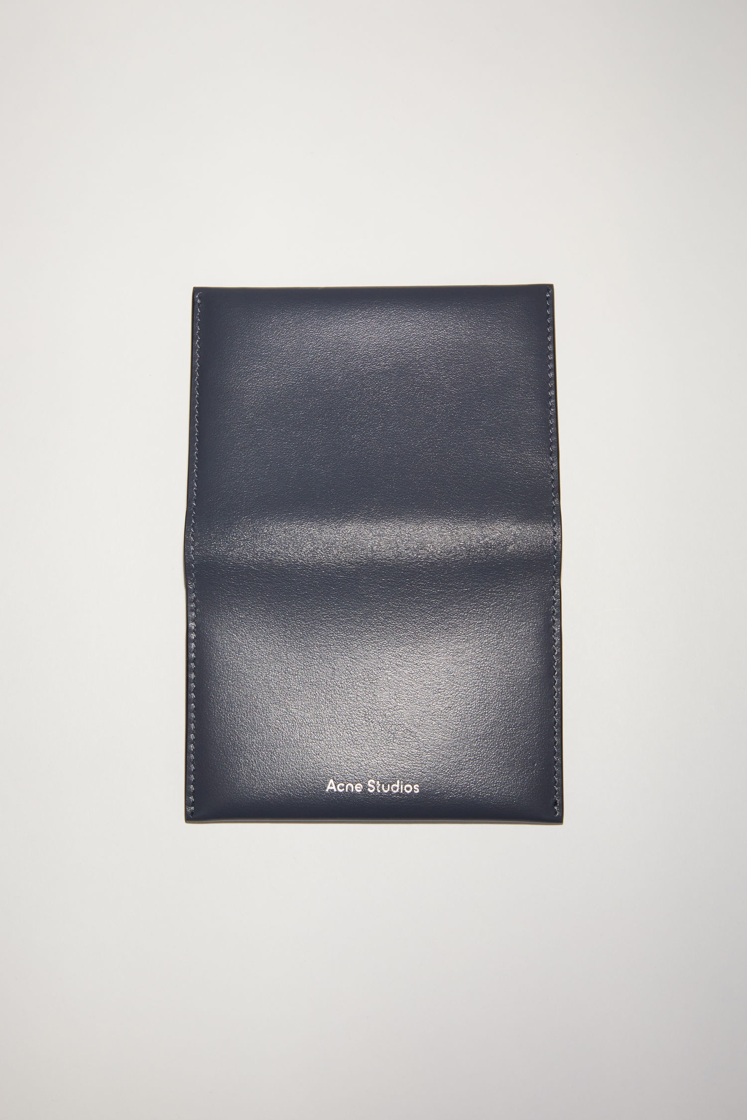 Leather card case - Dark Blue - 3