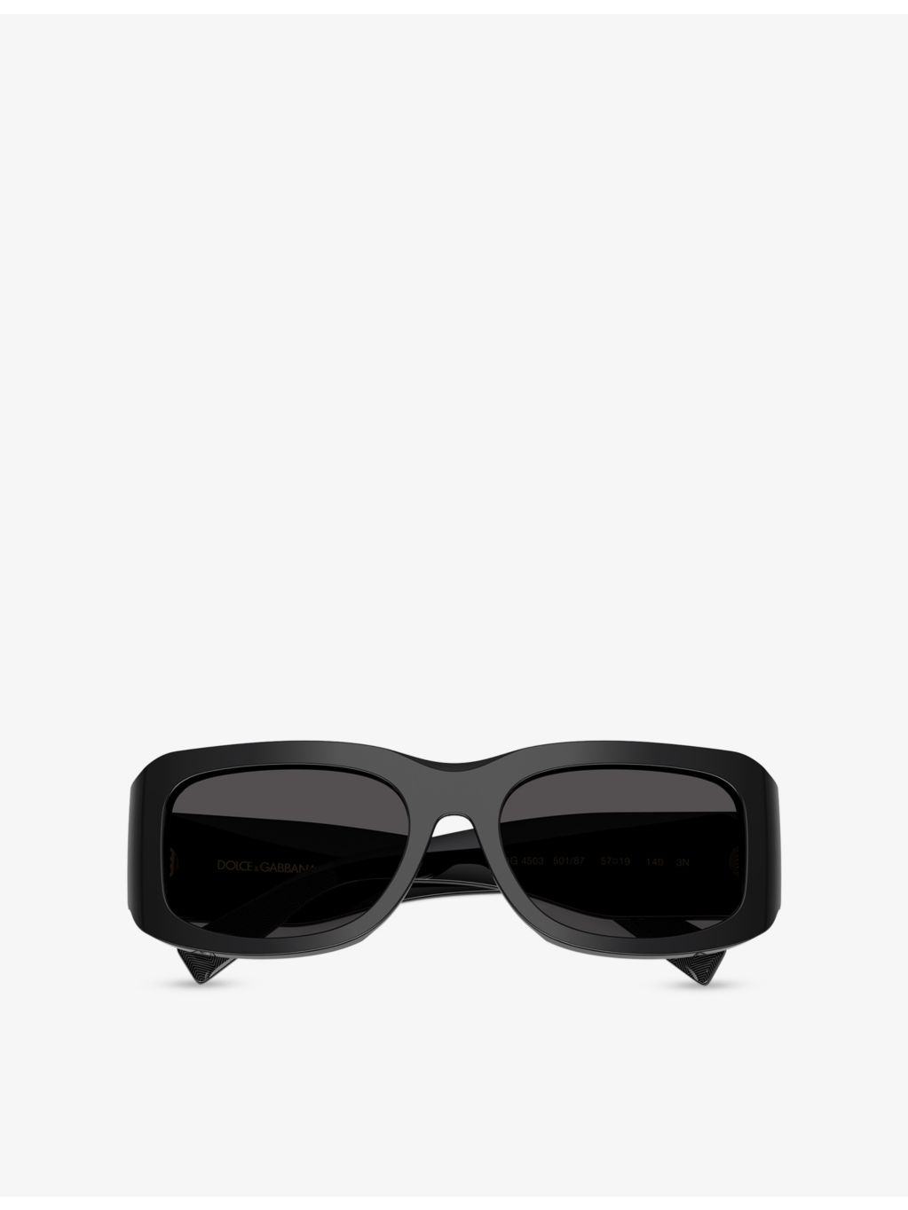 DG4503 Rectangular-Frame Acetate Sunglasses - 5
