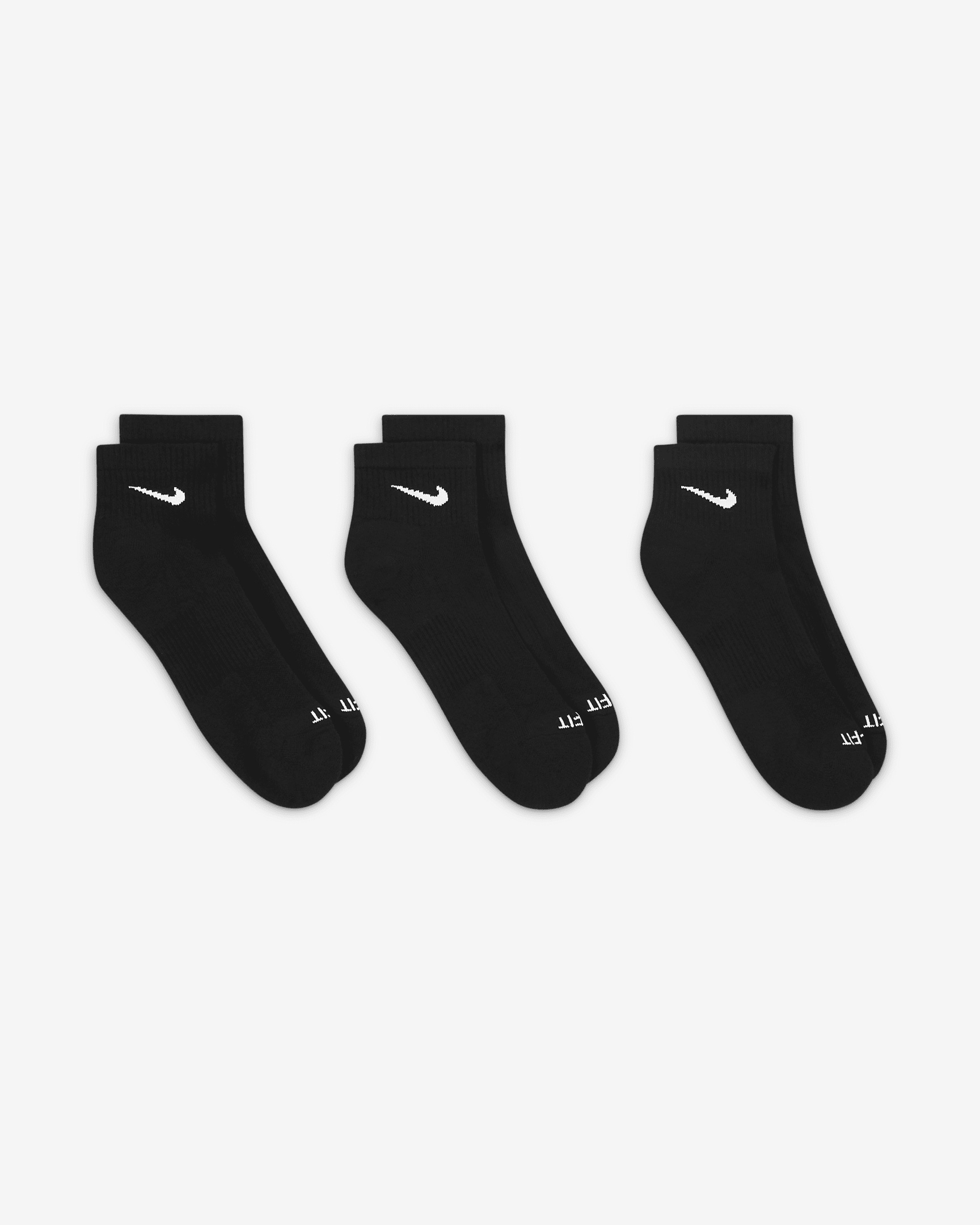 Nike Everyday Plus Cushioned Training Ankle Socks (3 Pairs) - 3