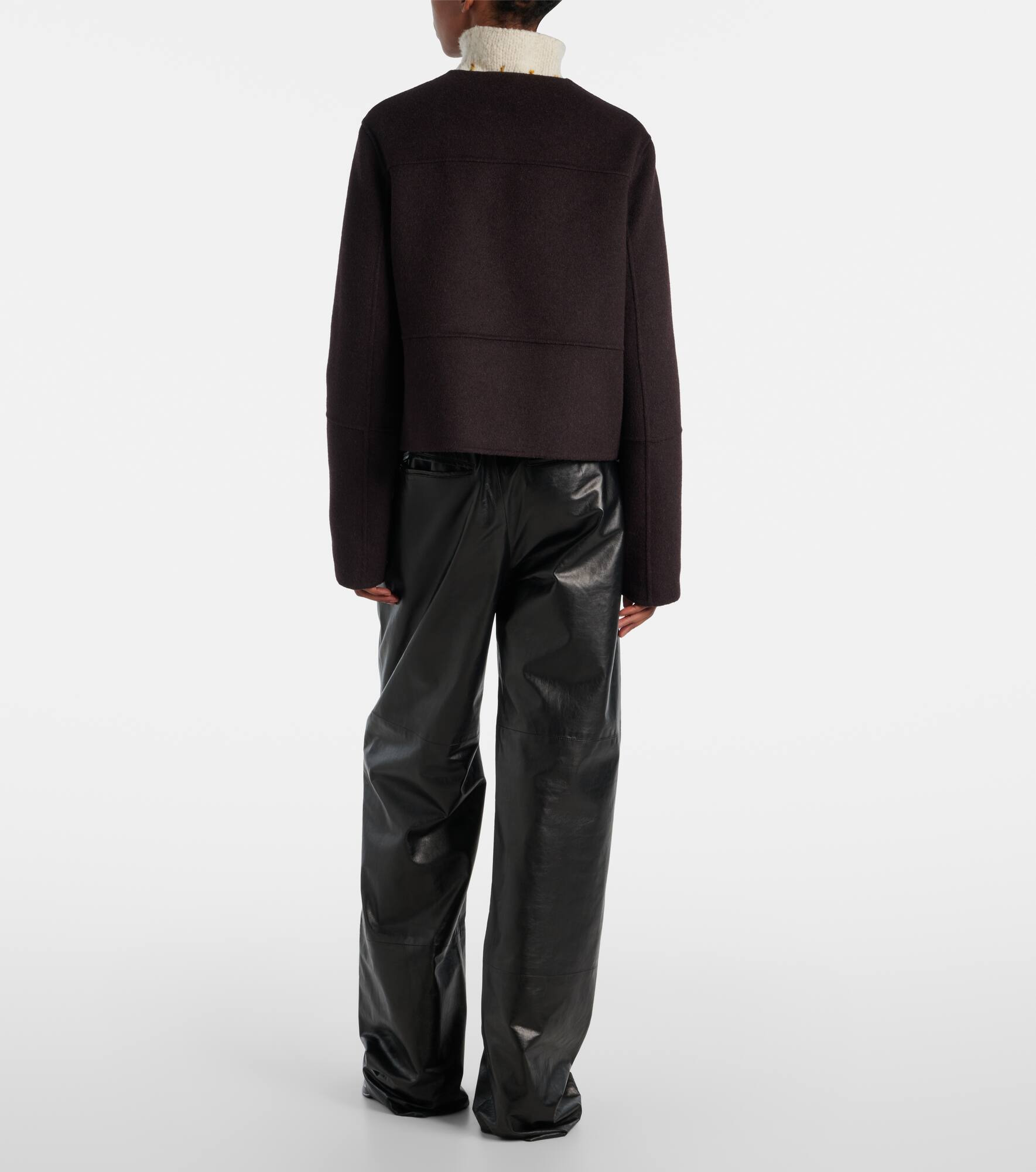 Courtney double-breasted wool-blend jacket - 3