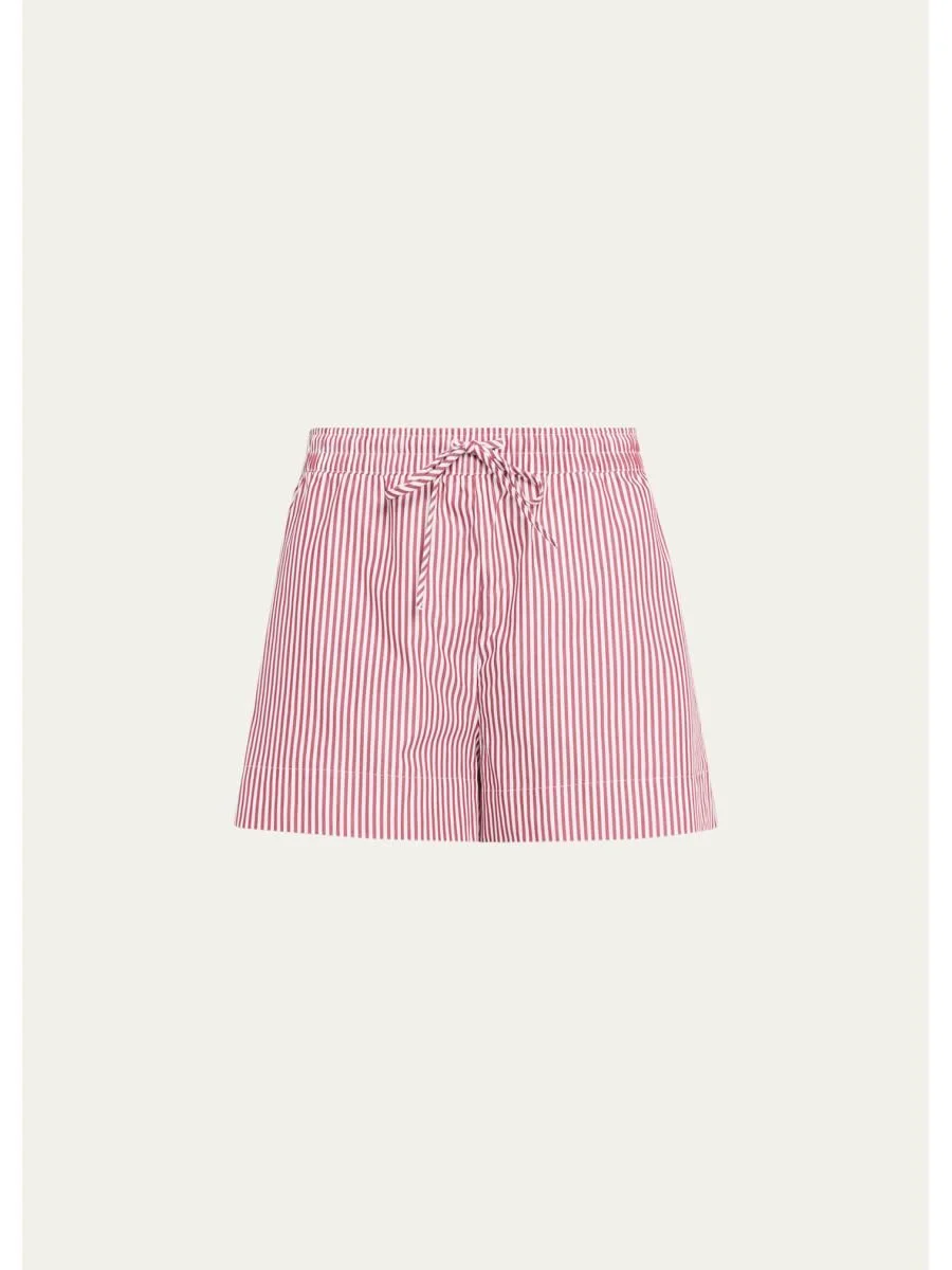 Striped Cotton Boxer Shorts - 1