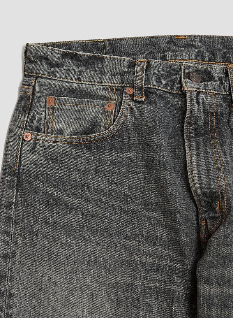 FOB Factory Selvedge 66 Denim 5P Washed Black 5