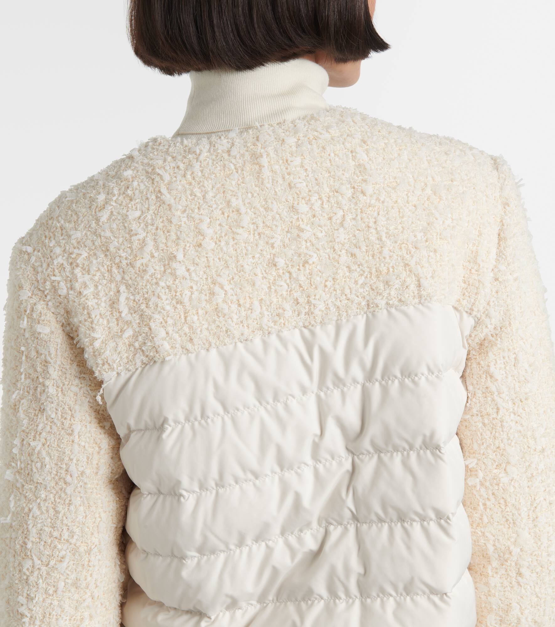 Dauphin tweed down jacket - 6