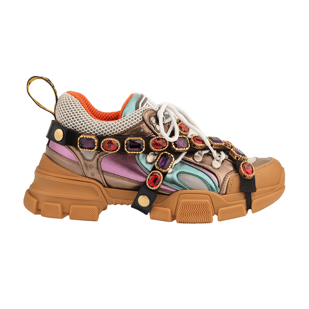 Gucci Wmns Flashtrek Crystals 'Multi-Color Metallic' - 1