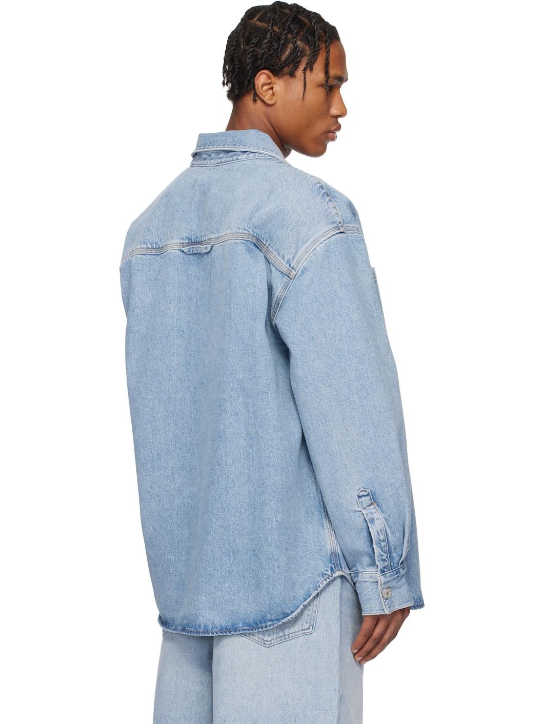 Blue Atticus Denim Jacket - 3