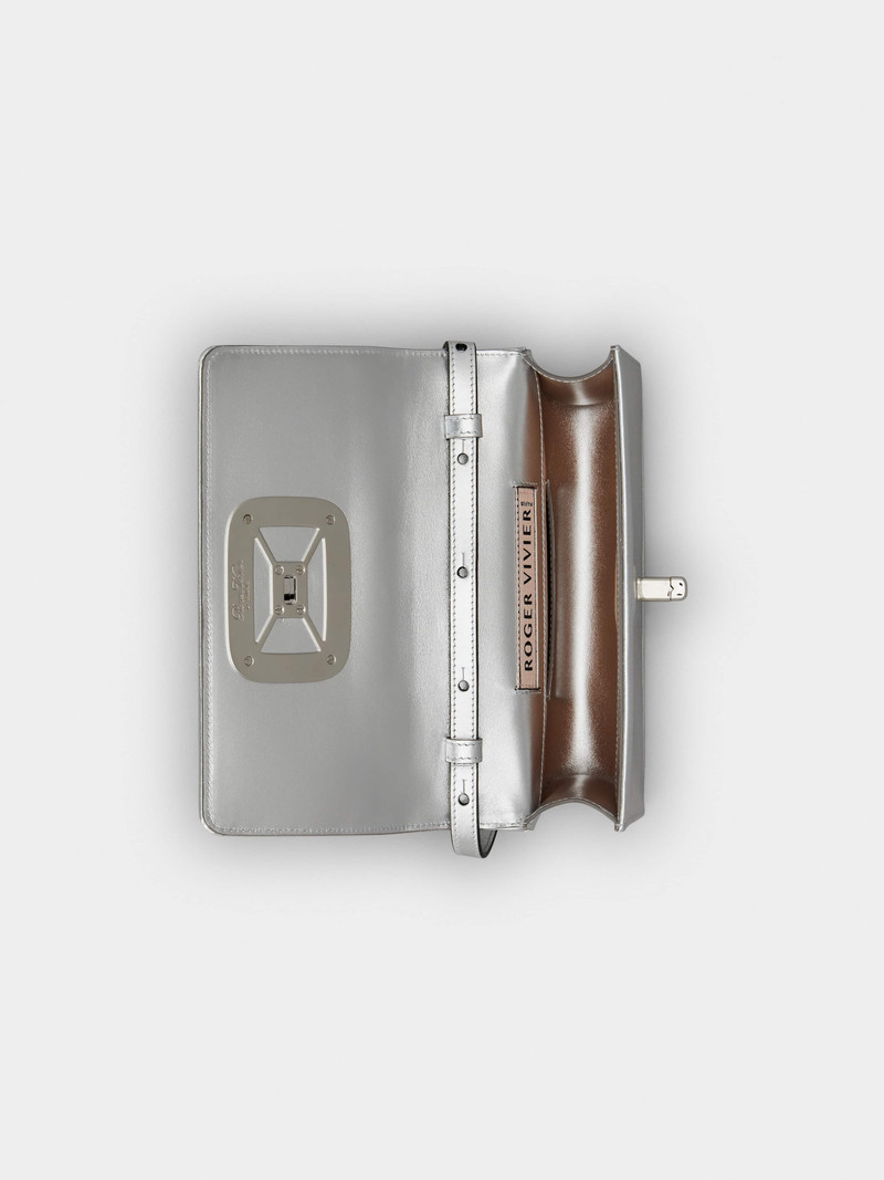 Viv' Choc Disco Mini Bag in Leather 5