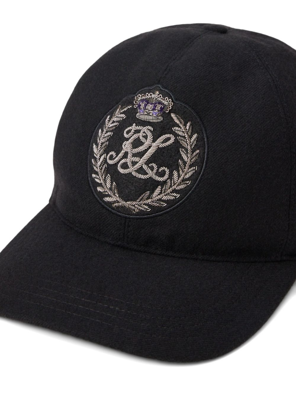 logo-embroidered cap - 4