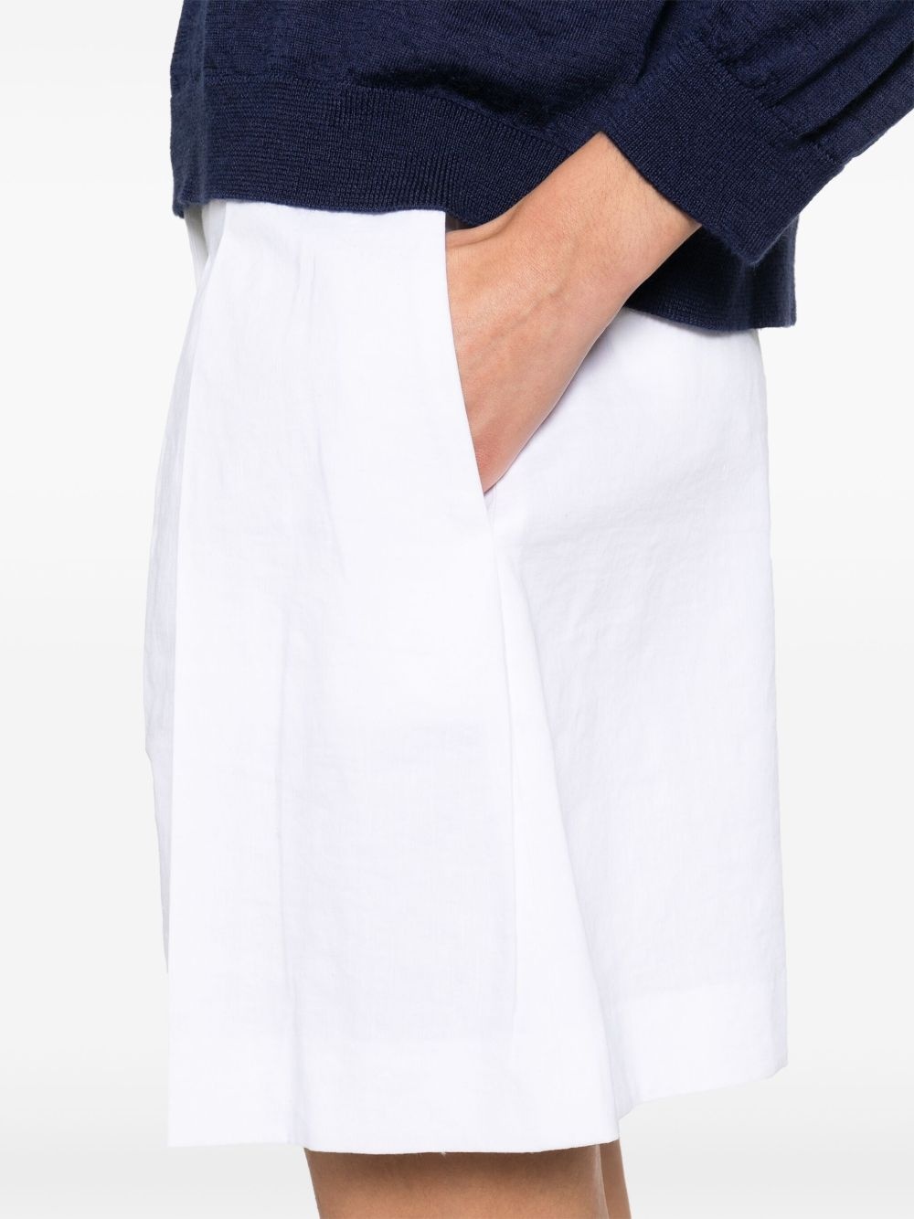 pleat-detailed shorts - 5