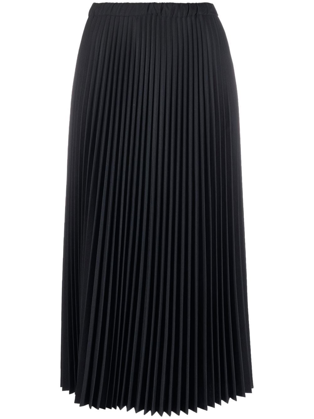 pleated full midi skirt - 1