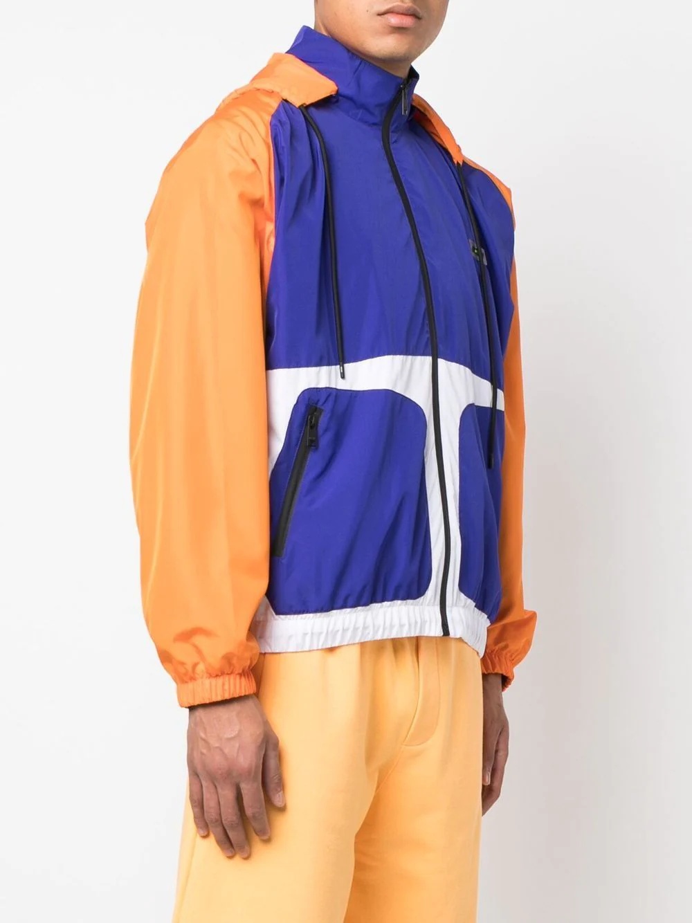 colour-block bomber jacket - 3