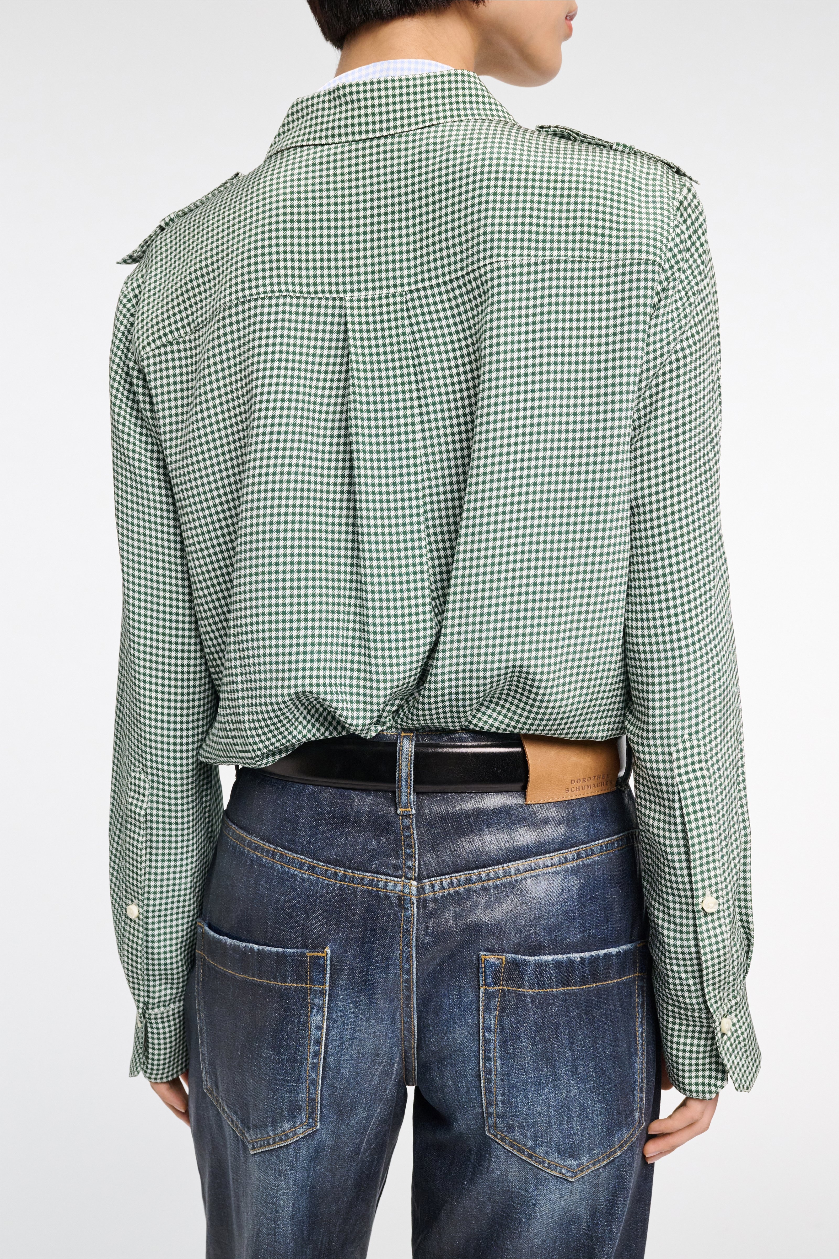 VICHY LOVE blouse - 5